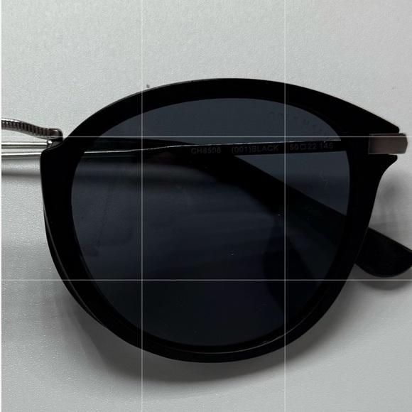 Cole Haan polarized CH8508 001 black 50 22 145 black - Picture 7 of 7